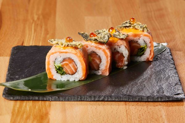 Aburi Sake Sushi Roll