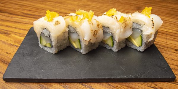 Scallop Sushi Roll