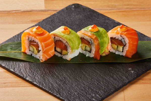 Scottish Bio Salmon Furai Sushi Roll